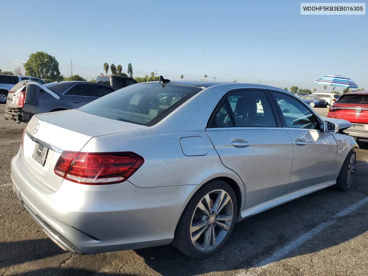 WDDHF5KB3EB016305 2014 Mercedes-Benz E 350