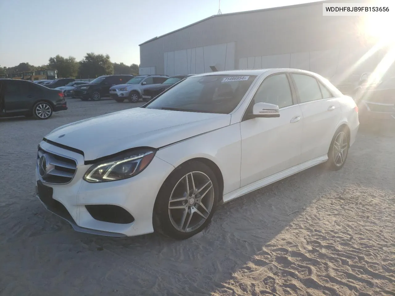 2015 Mercedes-Benz E 350 4Matic VIN: WDDHF8JB9FB153656 Lot: 71496854