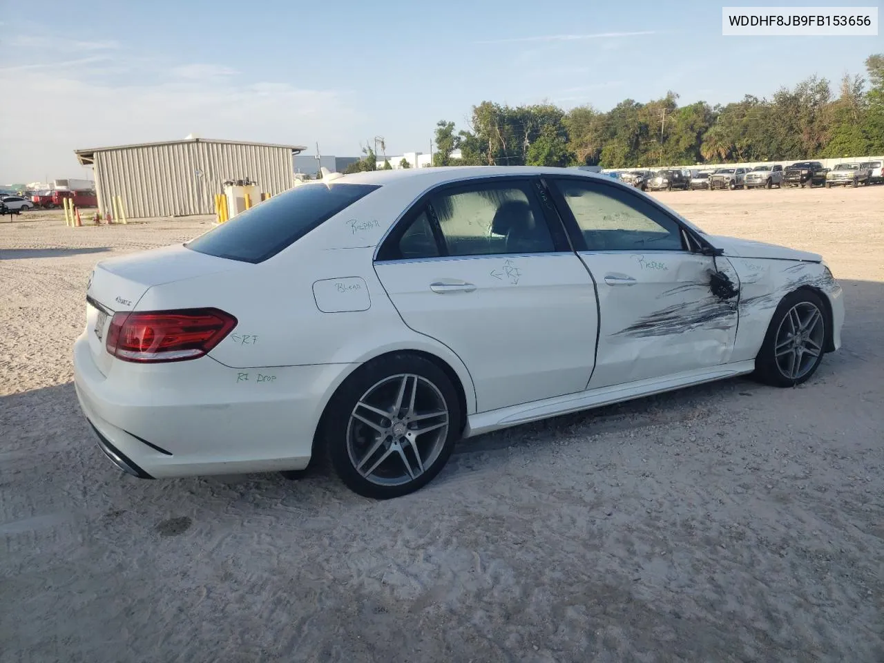 WDDHF8JB9FB153656 2015 Mercedes-Benz E 350 4Matic