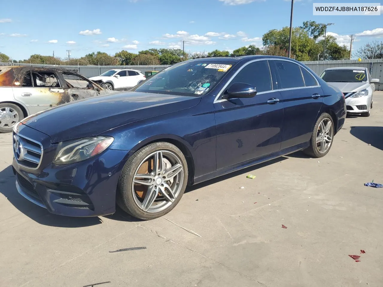 WDDZF4JB8HA187626 2017 Mercedes-Benz E 300