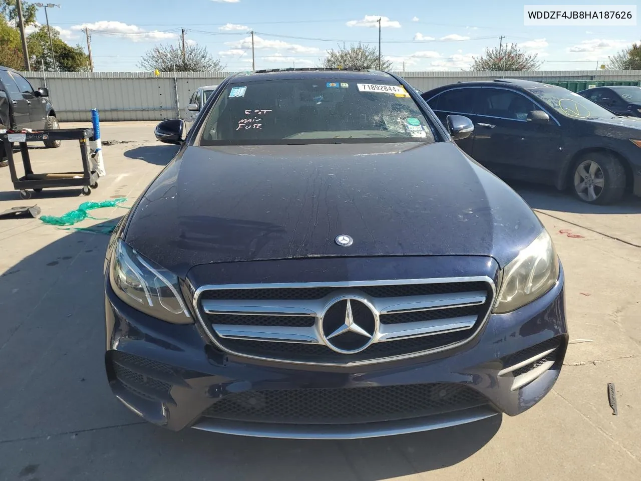 WDDZF4JB8HA187626 2017 Mercedes-Benz E 300