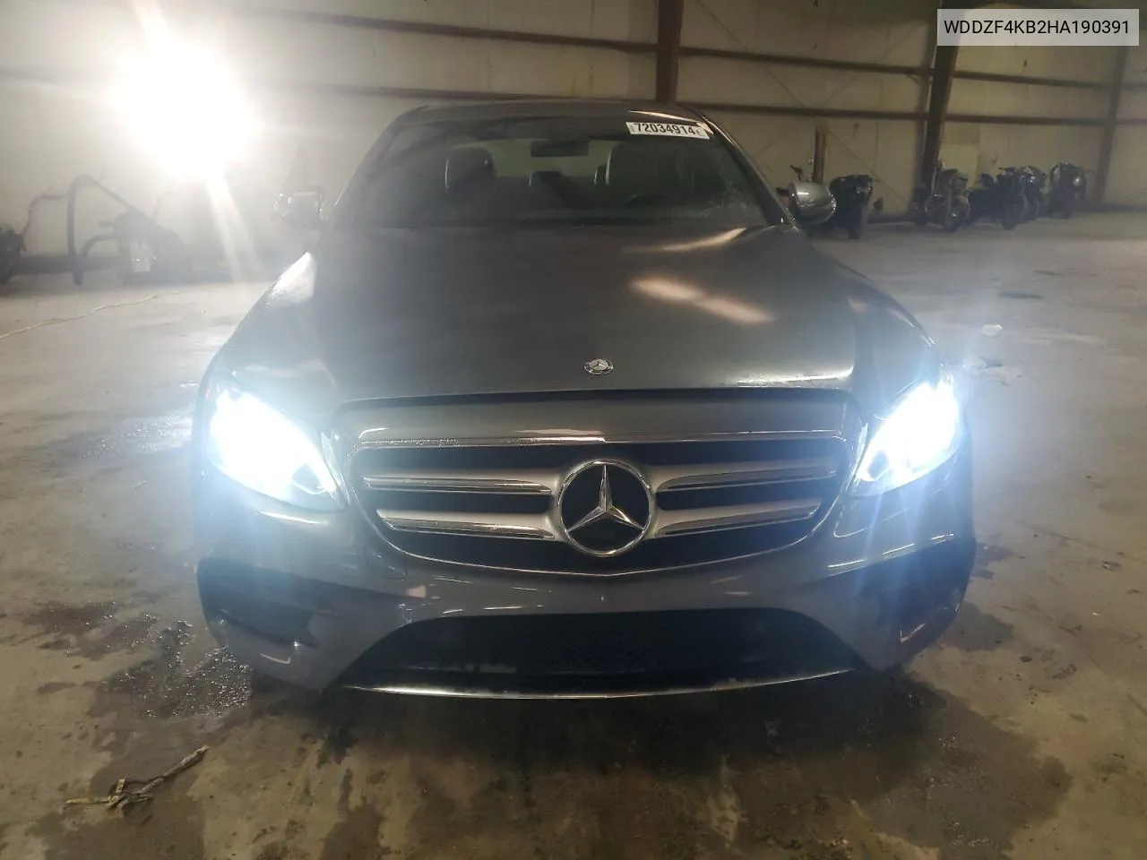 2017 Mercedes-Benz E 300 4Matic VIN: WDDZF4KB2HA190391 Lot: 72034914