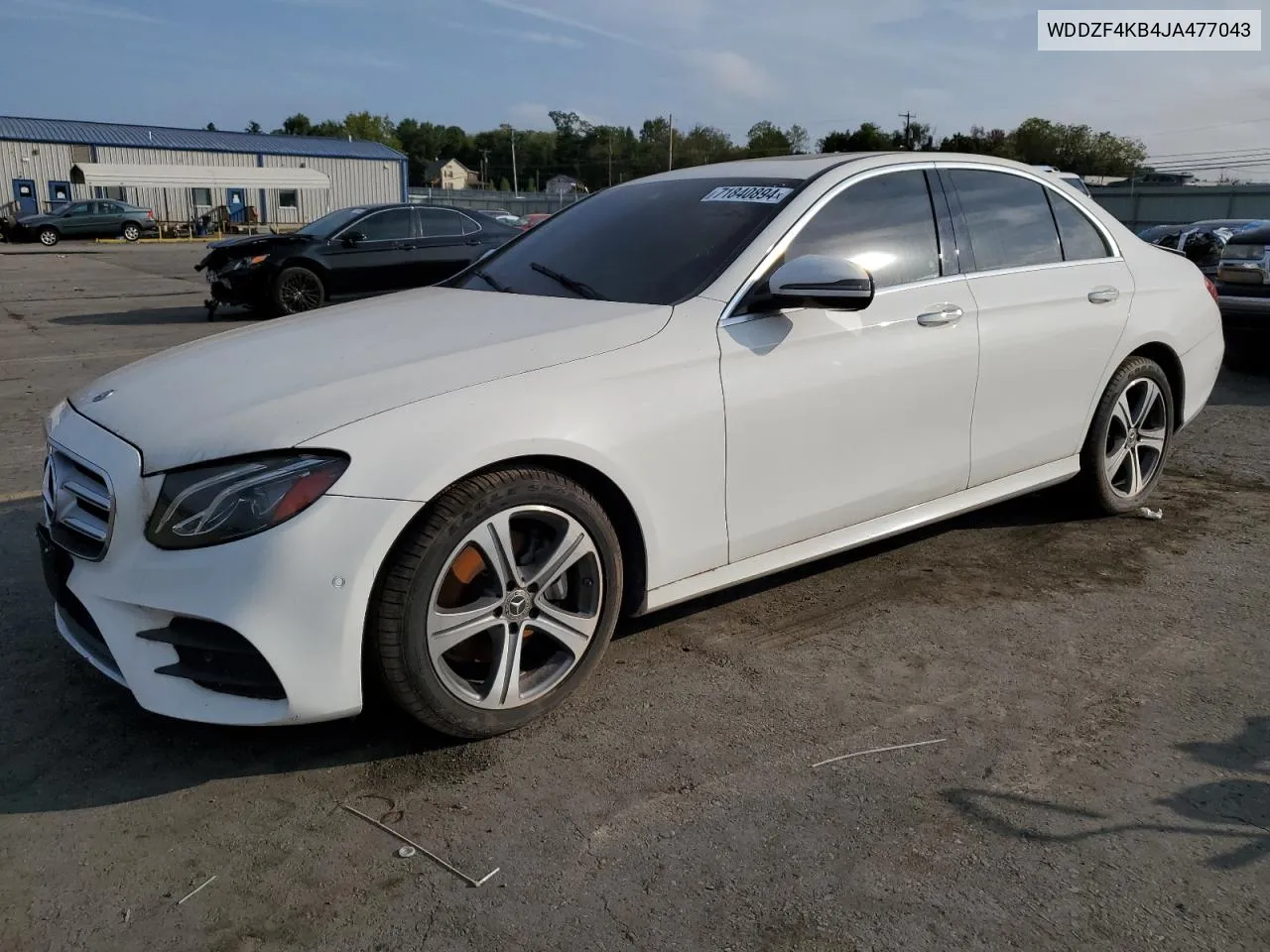 WDDZF4KB4JA477043 2018 Mercedes-Benz E 300 4Matic