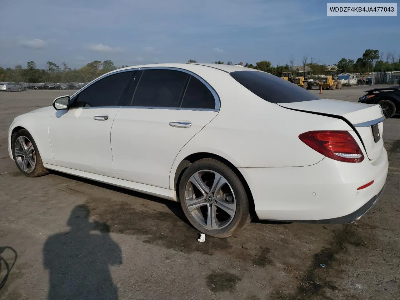 2018 Mercedes-Benz E 300 4Matic VIN: WDDZF4KB4JA477043 Lot: 71840894