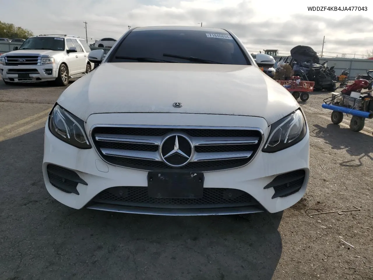 2018 Mercedes-Benz E 300 4Matic VIN: WDDZF4KB4JA477043 Lot: 71840894