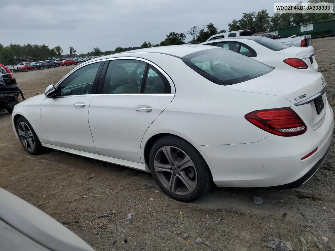 WDDZF4KB1JA398333 2018 Mercedes-Benz E 300 4Matic