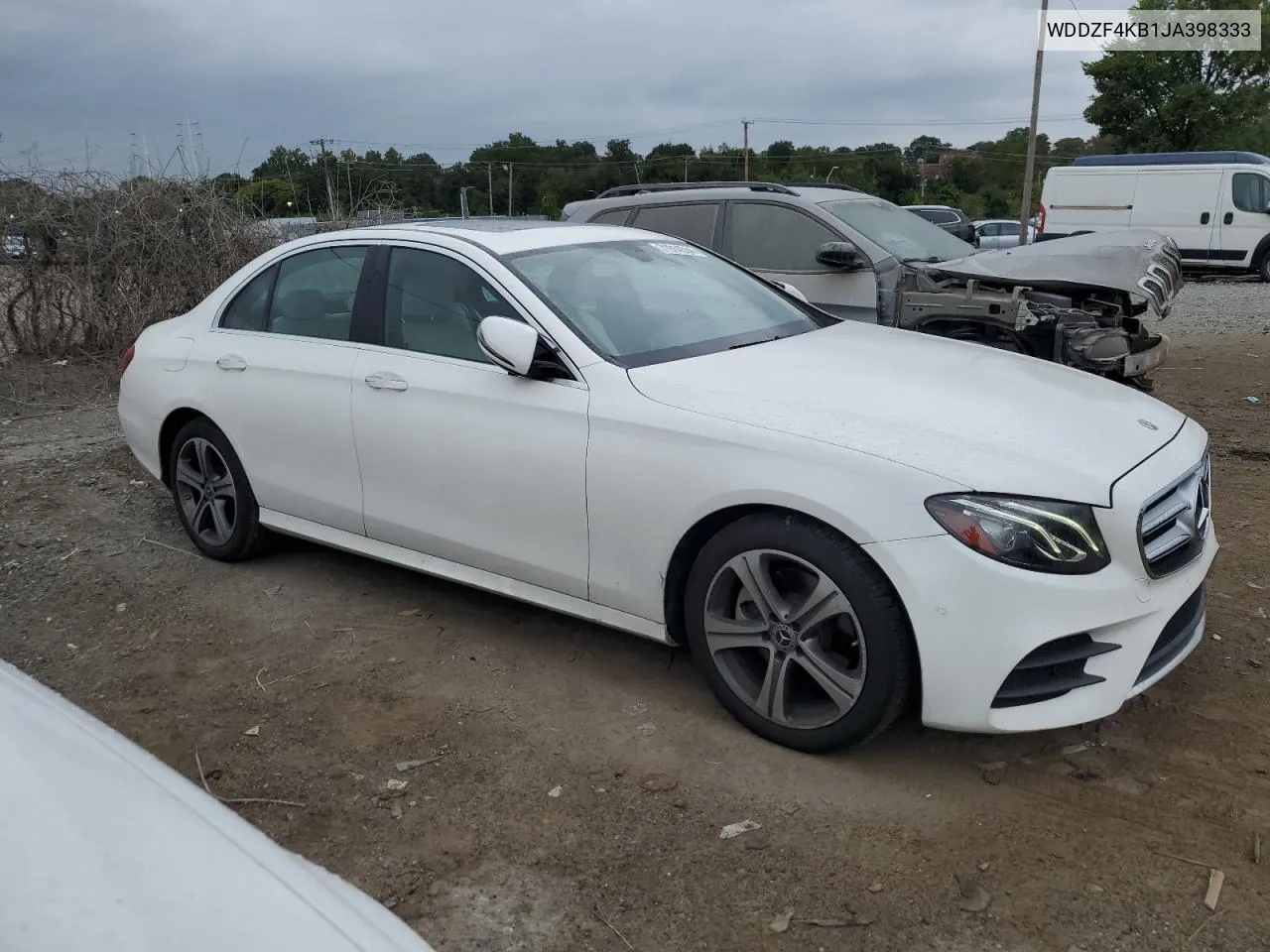 WDDZF4KB1JA398333 2018 Mercedes-Benz E 300 4Matic