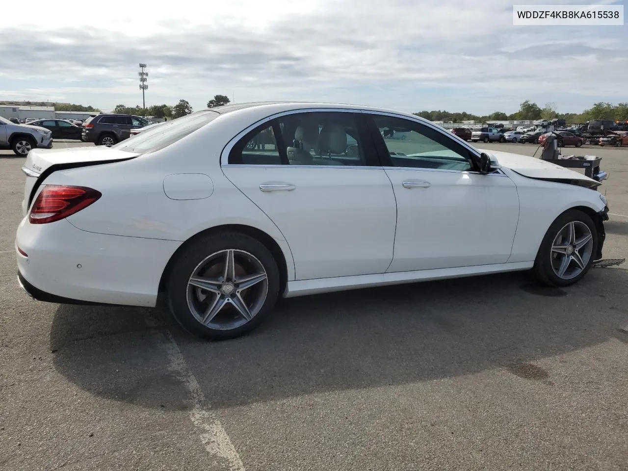 2019 Mercedes-Benz E 300 4Matic VIN: WDDZF4KB8KA615538 Lot: 70690554