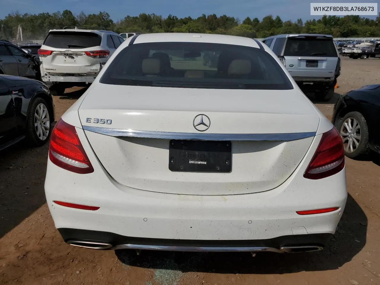 2020 Mercedes-Benz E 350 VIN: W1KZF8DB3LA768673 Lot: 71797274