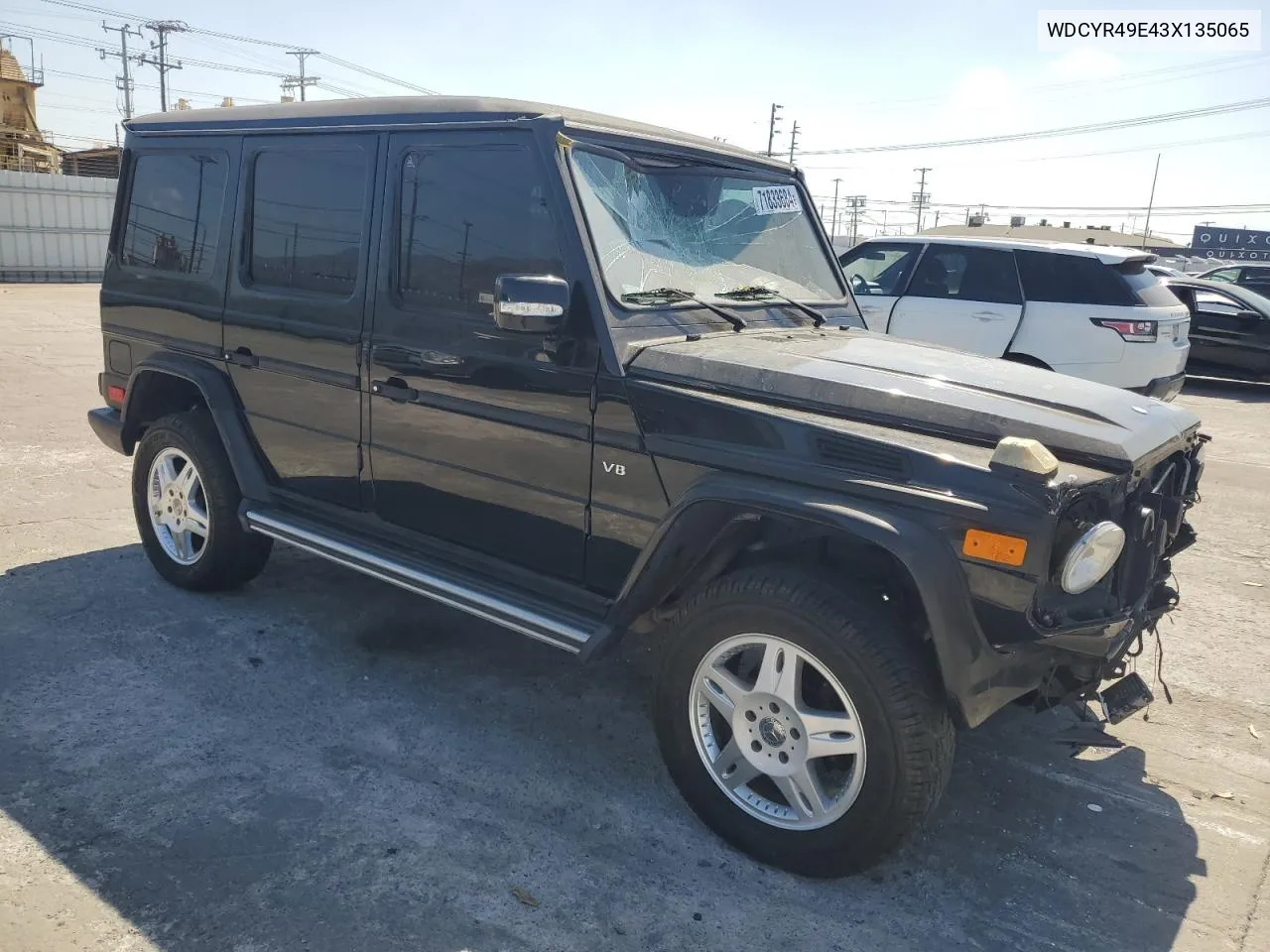 2003 Mercedes-Benz G 500 VIN: WDCYR49E43X135065 Lot: 71833684