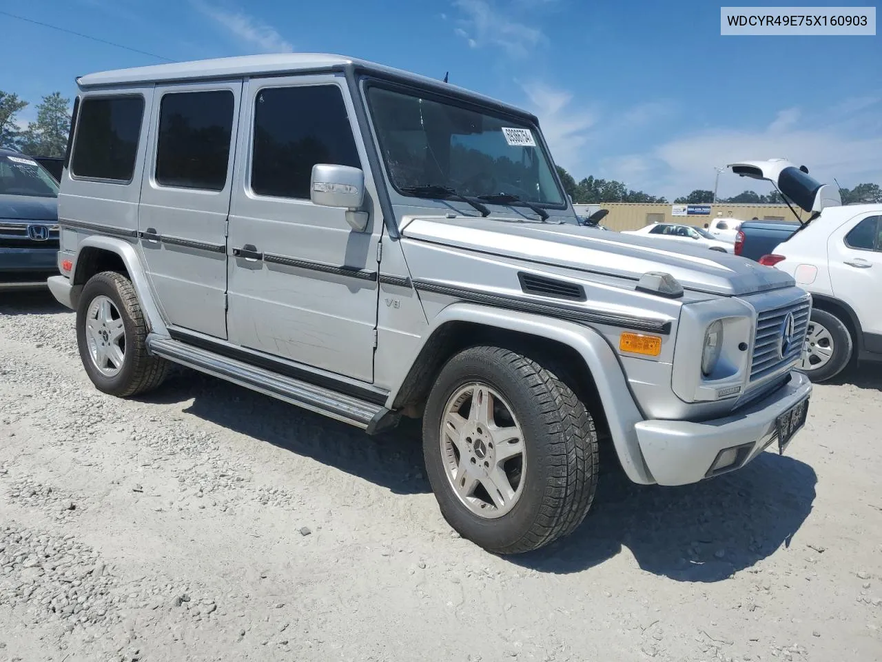 2005 Mercedes-Benz G 500 VIN: WDCYR49E75X160903 Lot: 69366754