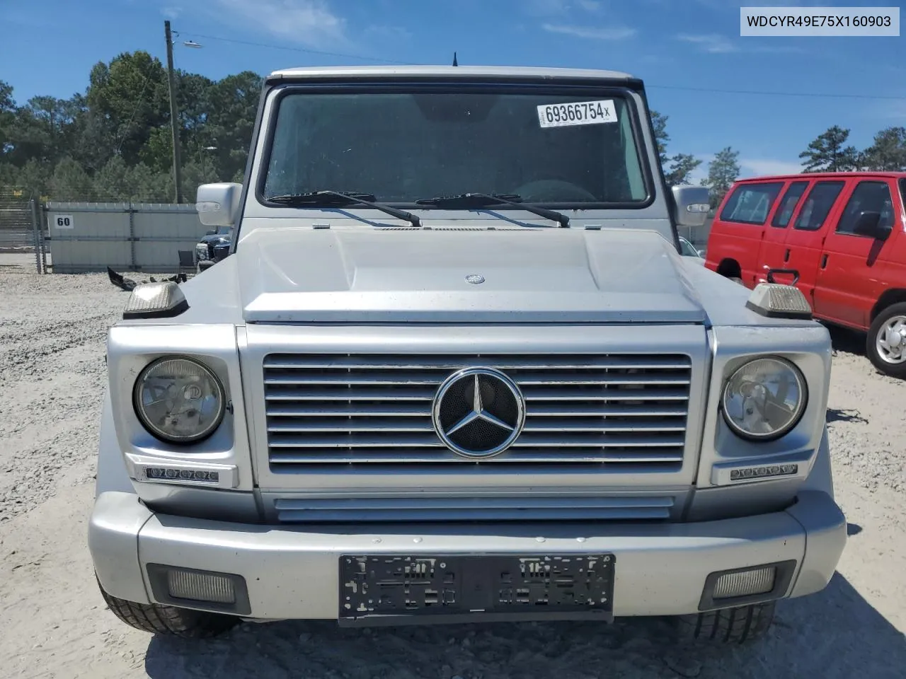 WDCYR49E75X160903 2005 Mercedes-Benz G 500