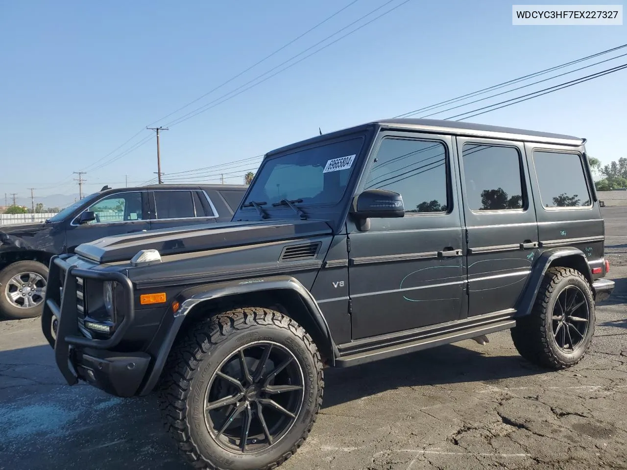 2014 Mercedes-Benz G 550 VIN: WDCYC3HF7EX227327 Lot: 69665804