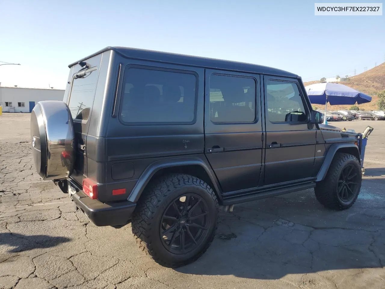 2014 Mercedes-Benz G 550 VIN: WDCYC3HF7EX227327 Lot: 69665804