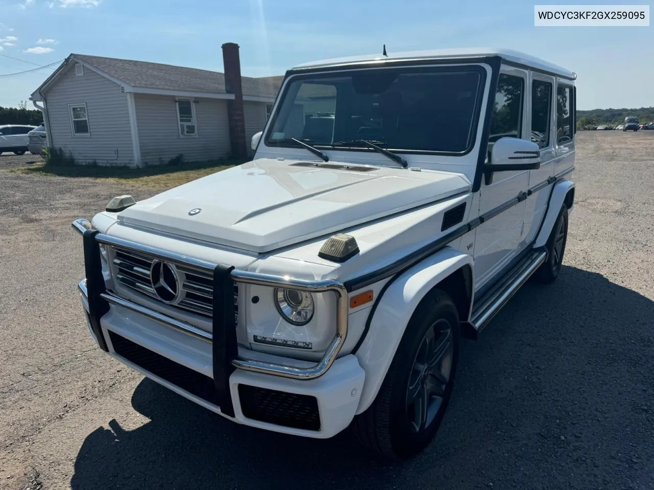 WDCYC3KF2GX259095 2016 Mercedes-Benz G 550