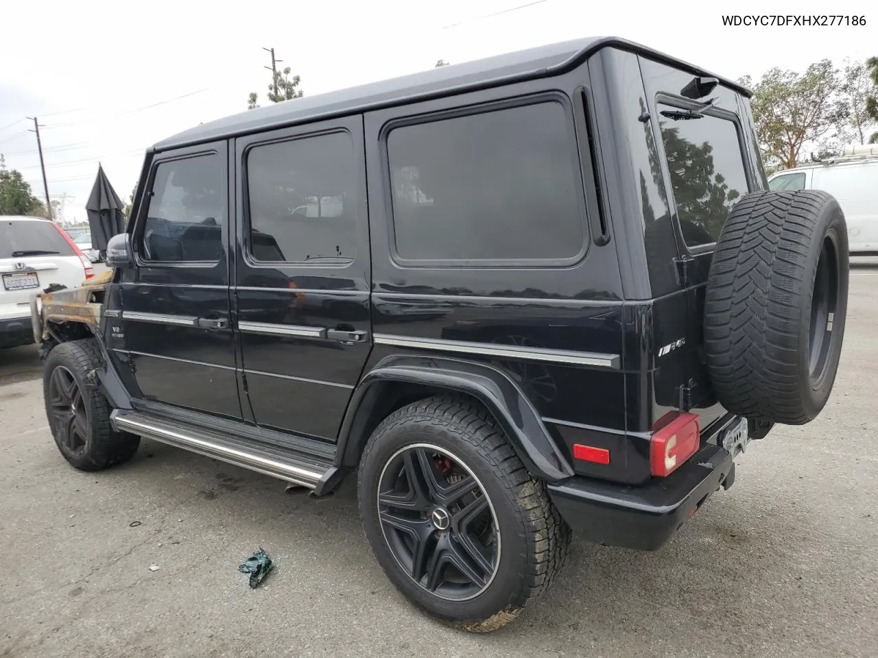 2017 Mercedes-Benz G 63 Amg VIN: WDCYC7DFXHX277186 Lot: 55354854