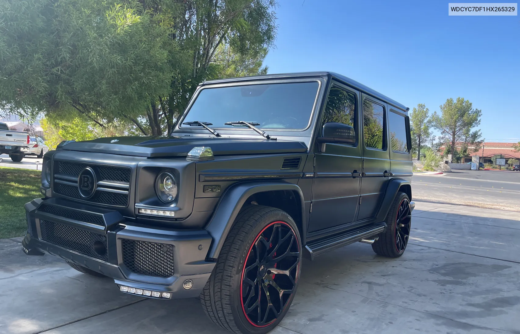 2017 Mercedes-Benz G 63 Amg VIN: WDCYC7DF1HX265329 Lot: 69147254