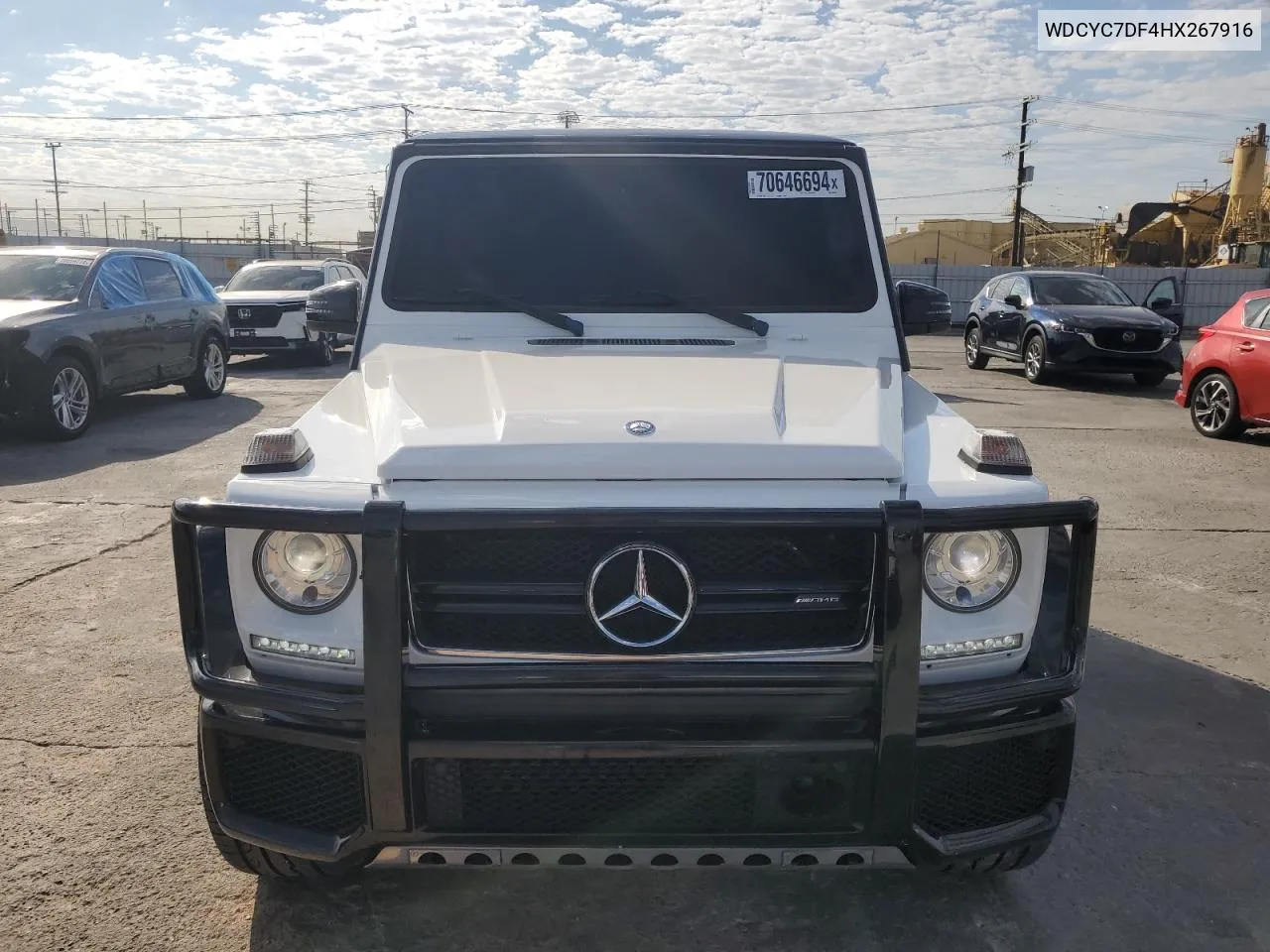 2017 Mercedes-Benz G 63 Amg VIN: WDCYC7DF4HX267916 Lot: 70646694