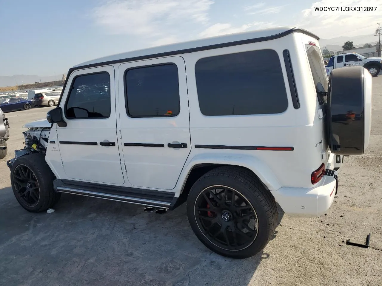 2019 Mercedes-Benz G 63 Amg VIN: WDCYC7HJ3KX312897 Lot: 66587524