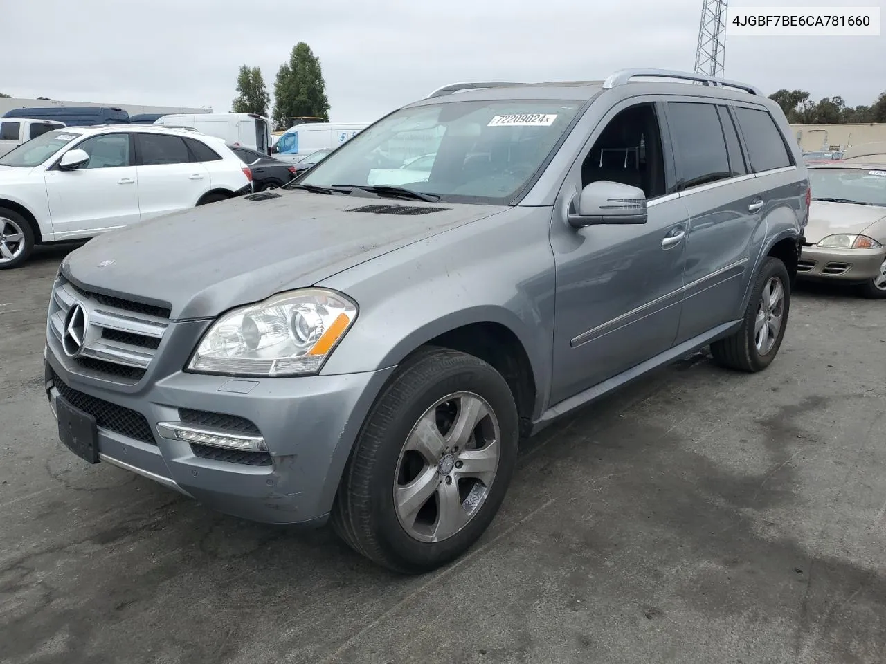 4JGBF7BE6CA781660 2012 Mercedes-Benz Gl 450 4Matic