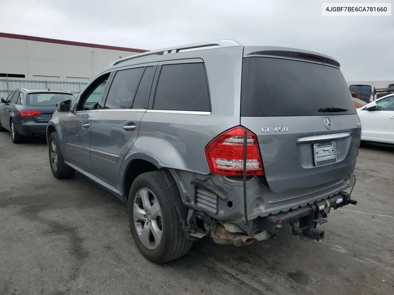 2012 Mercedes-Benz Gl 450 4Matic VIN: 4JGBF7BE6CA781660 Lot: 72209024