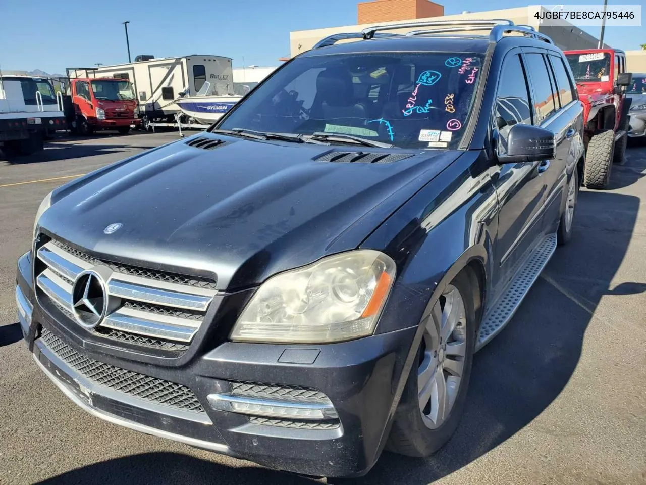 2012 Mercedes-Benz Gl 450 4Ma VIN: 4JGBF7BE8CA795446 Lot: 72289824