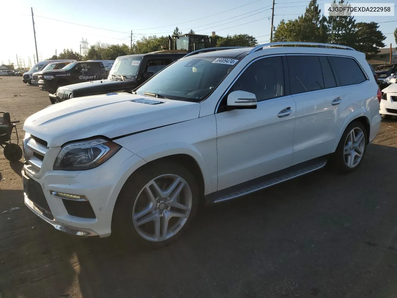 2013 Mercedes-Benz Gl 550 4Matic VIN: 4JGDF7DEXDA222958 Lot: 69009474