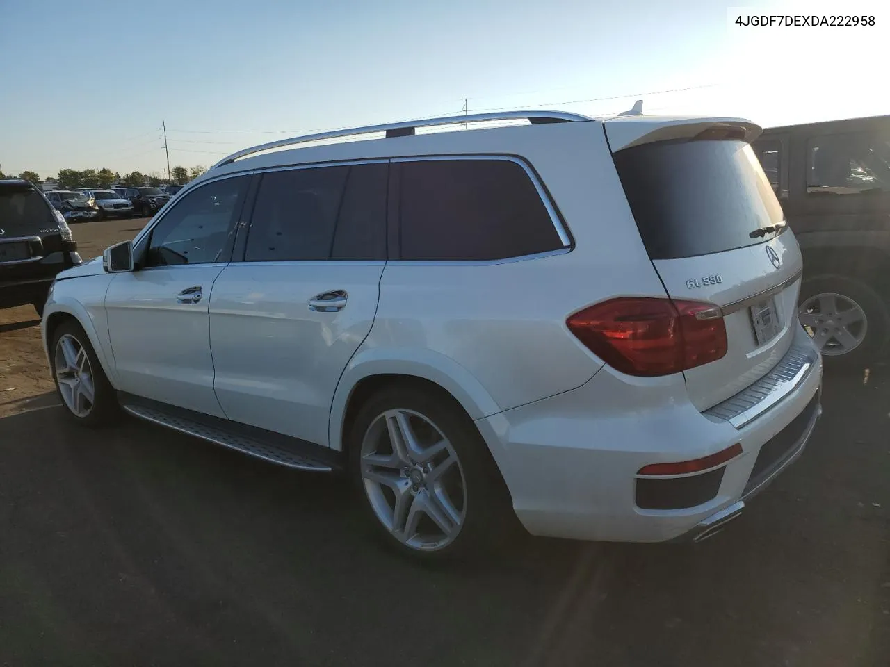 2013 Mercedes-Benz Gl 550 4Matic VIN: 4JGDF7DEXDA222958 Lot: 69009474