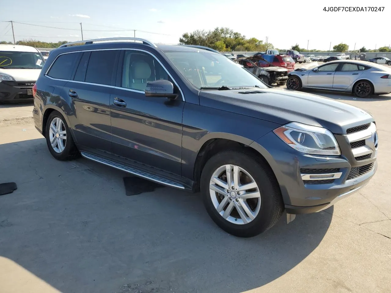 2013 Mercedes-Benz Gl 450 4Matic VIN: 4JGDF7CEXDA170247 Lot: 70887214