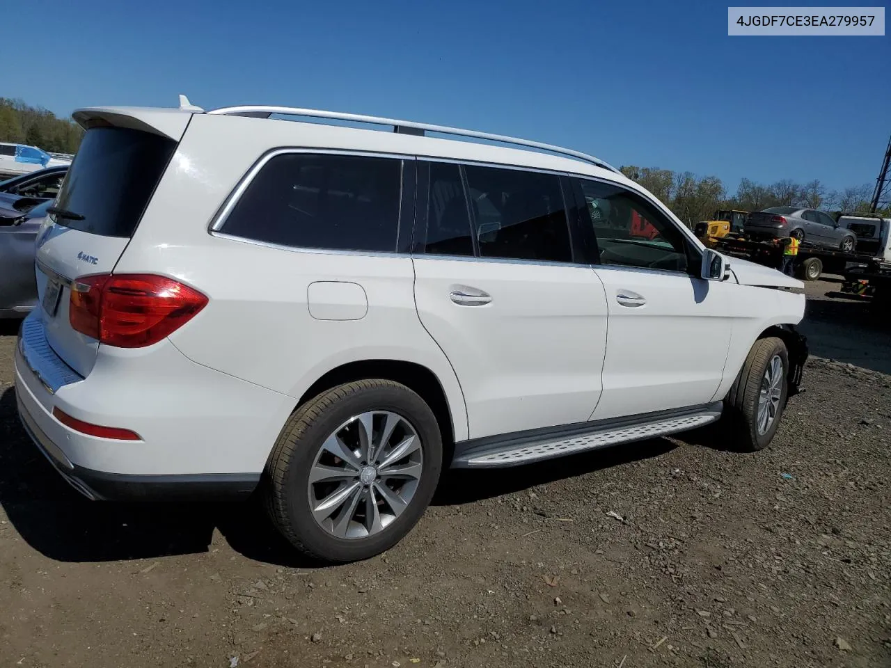 2014 Mercedes-Benz Gl 450 4Matic VIN: 4JGDF7CE3EA279957 Lot: 52092484