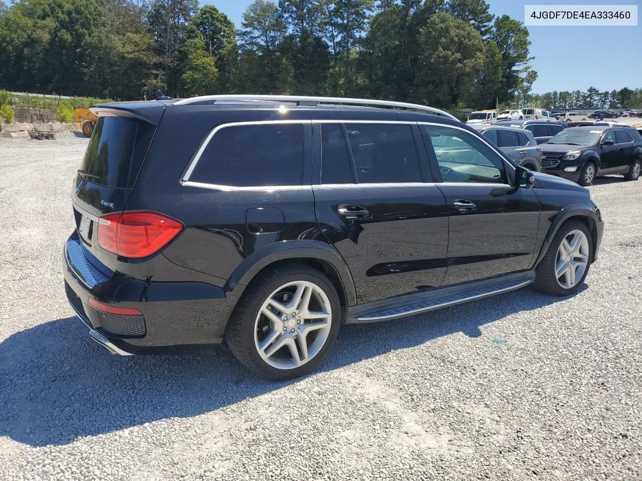 2014 Mercedes-Benz Gl 550 4Matic VIN: 4JGDF7DE4EA333460 Lot: 69647574