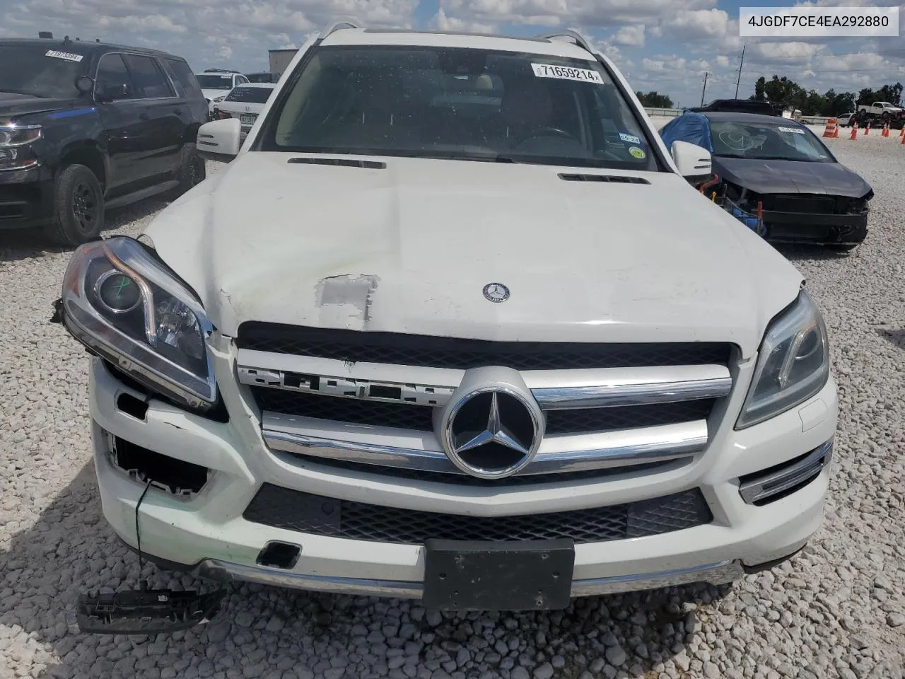 4JGDF7CE4EA292880 2014 Mercedes-Benz Gl 450 4Matic