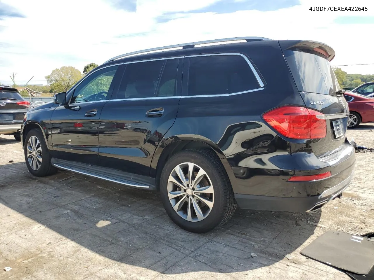 4JGDF7CEXEA422645 2014 Mercedes-Benz Gl 450 4Matic