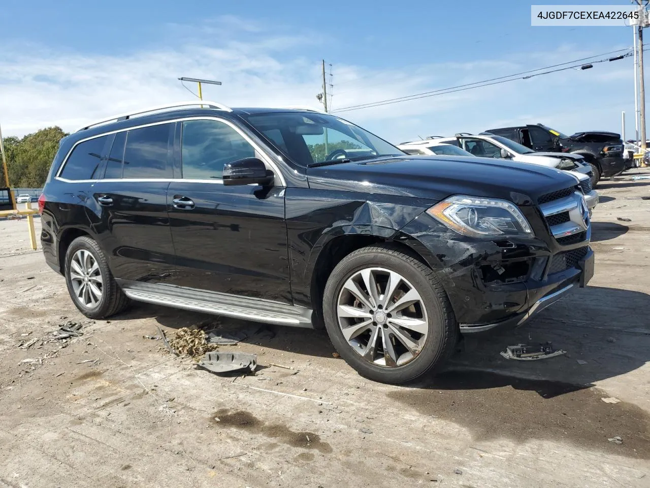 4JGDF7CEXEA422645 2014 Mercedes-Benz Gl 450 4Matic