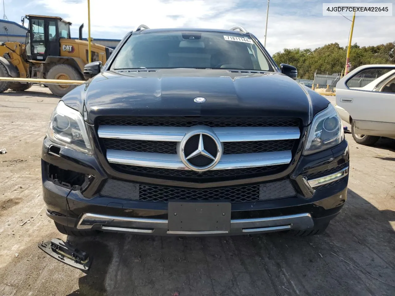 2014 Mercedes-Benz Gl 450 4Matic VIN: 4JGDF7CEXEA422645 Lot: 71811144