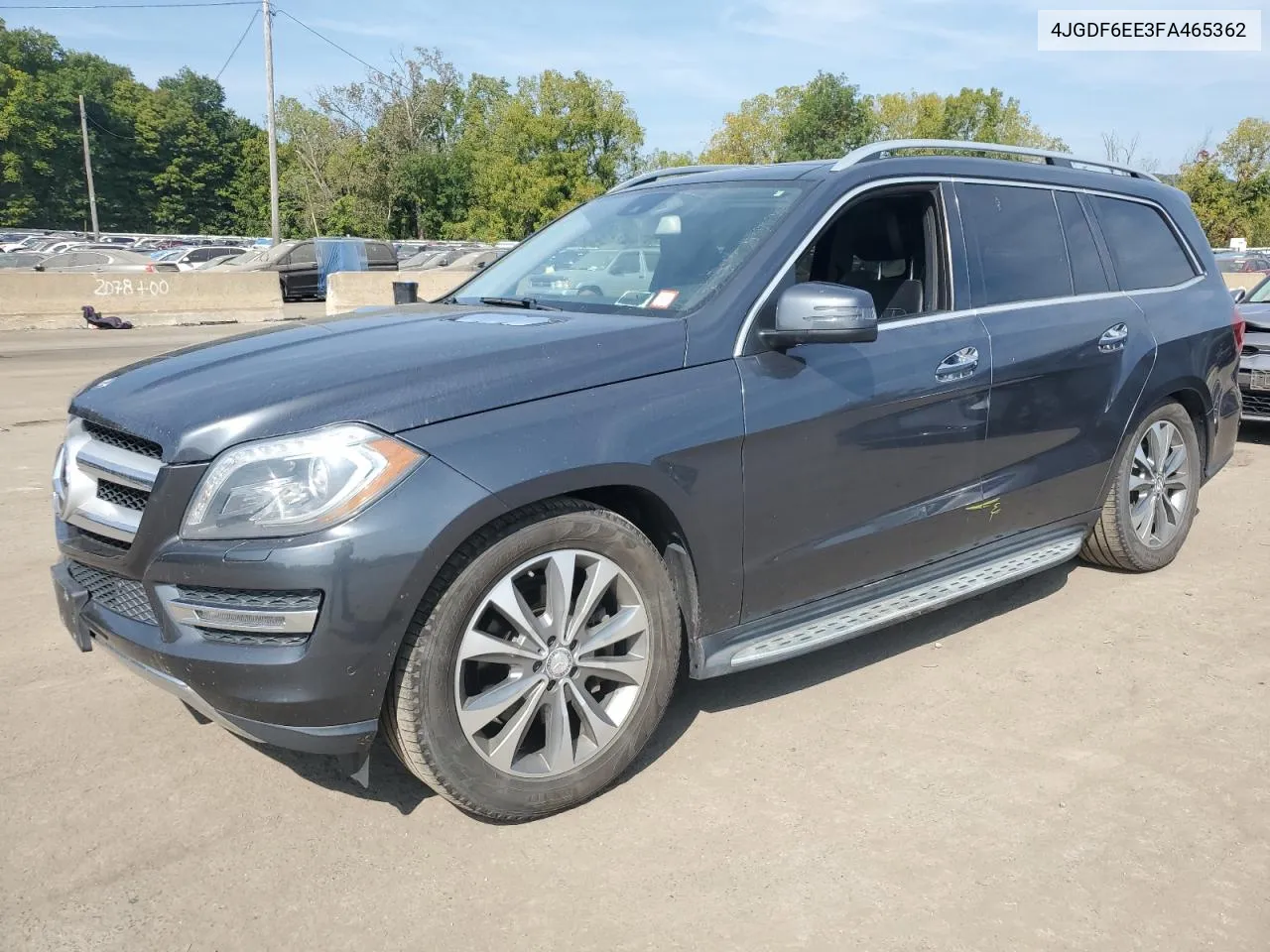 4JGDF6EE3FA465362 2015 Mercedes-Benz Gl 450 4Matic