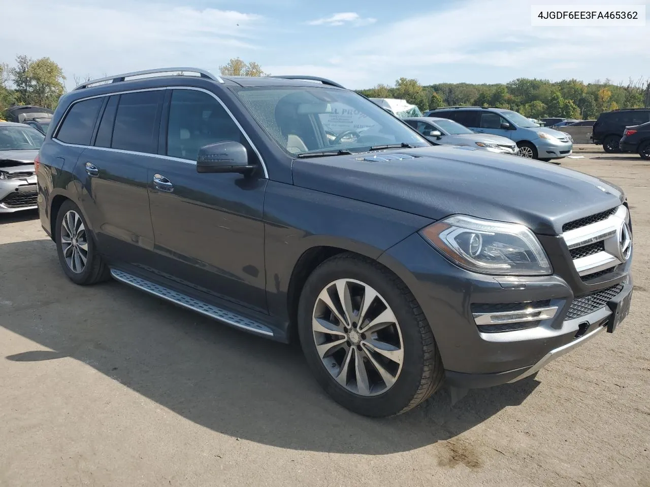 4JGDF6EE3FA465362 2015 Mercedes-Benz Gl 450 4Matic