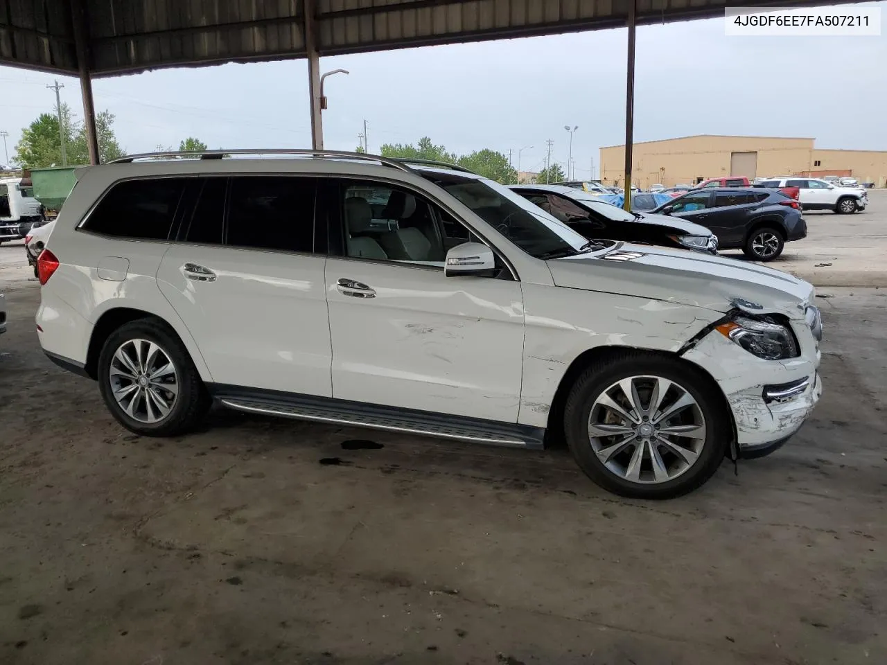 2015 Mercedes-Benz Gl 450 4Matic VIN: 4JGDF6EE7FA507211 Lot: 70965874