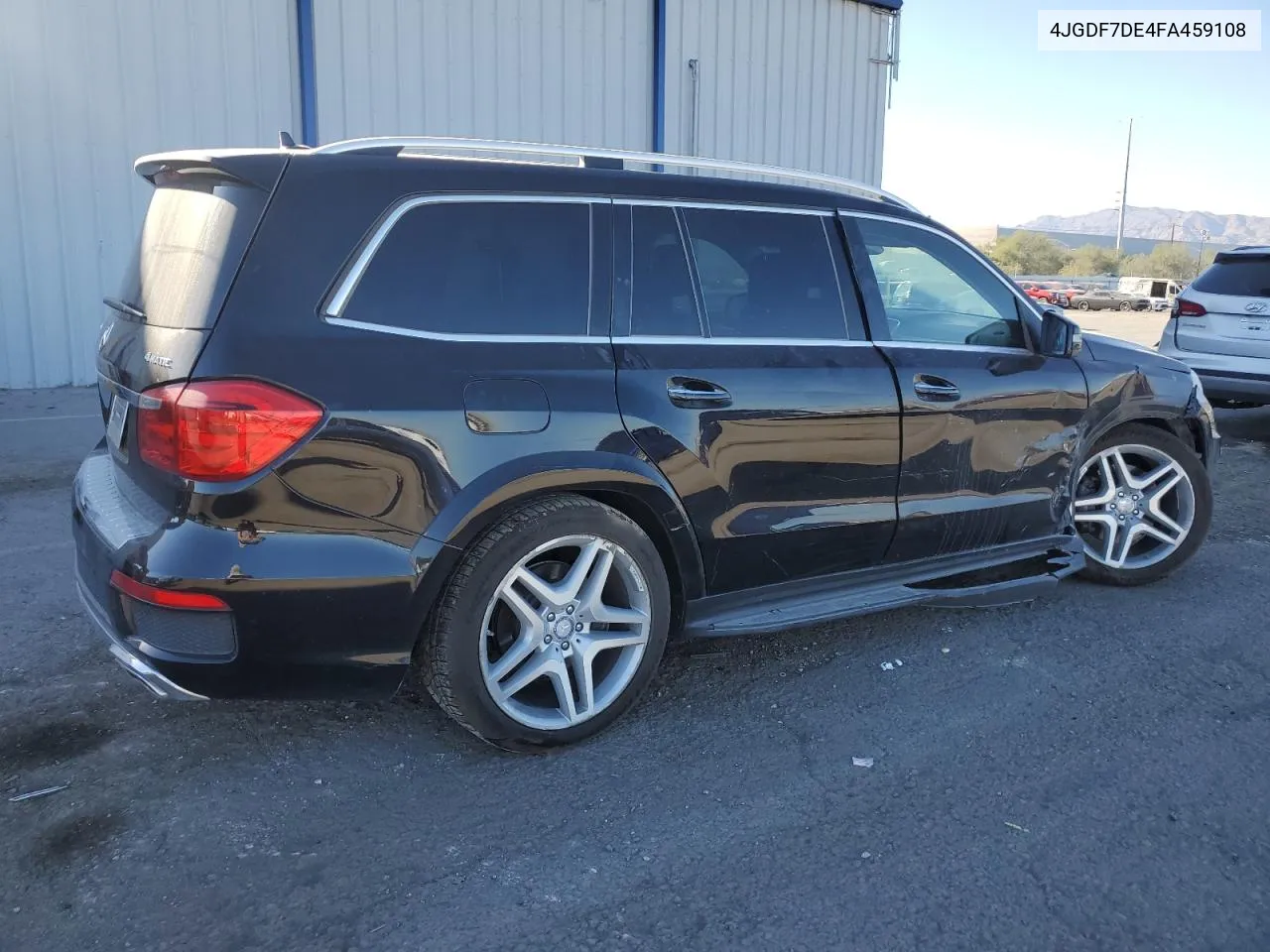 2015 Mercedes-Benz Gl 550 4Matic VIN: 4JGDF7DE4FA459108 Lot: 72260134