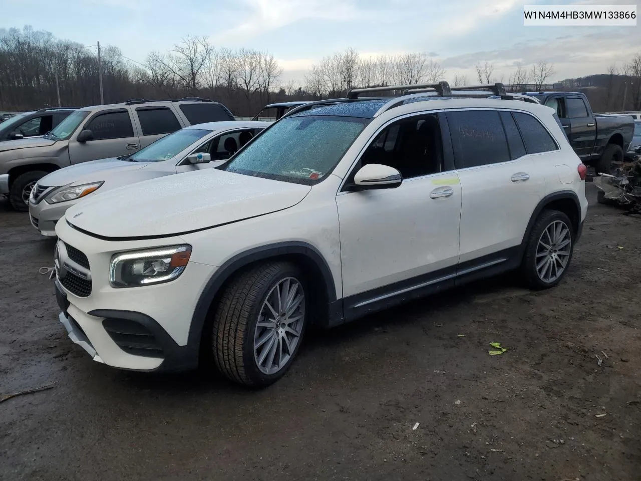 W1N4M4HB3MW133866 2021 Mercedes-Benz Glb 250 4Matic