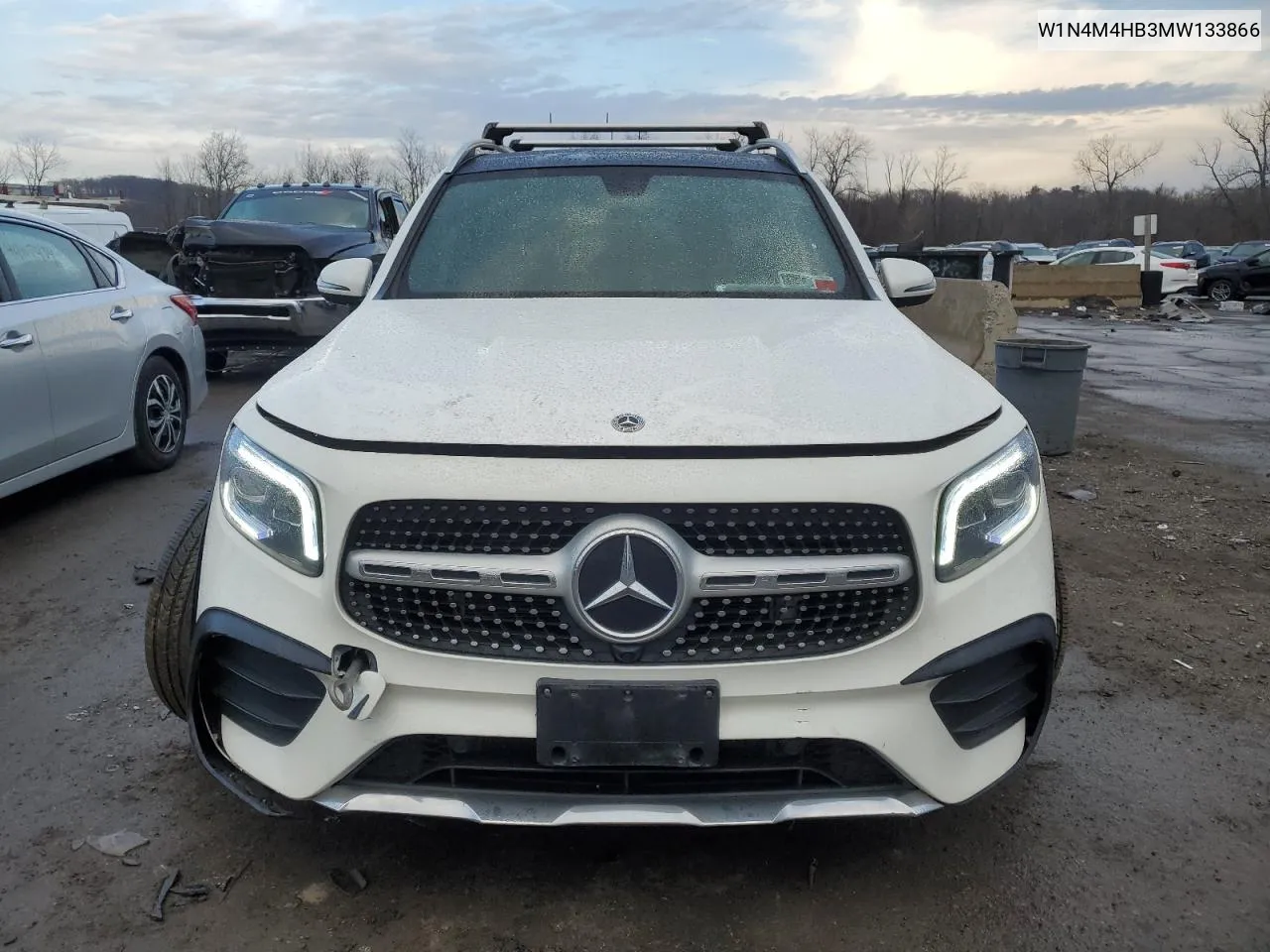 2021 Mercedes-Benz Glb 250 4Matic VIN: W1N4M4HB3MW133866 Lot: 42252884