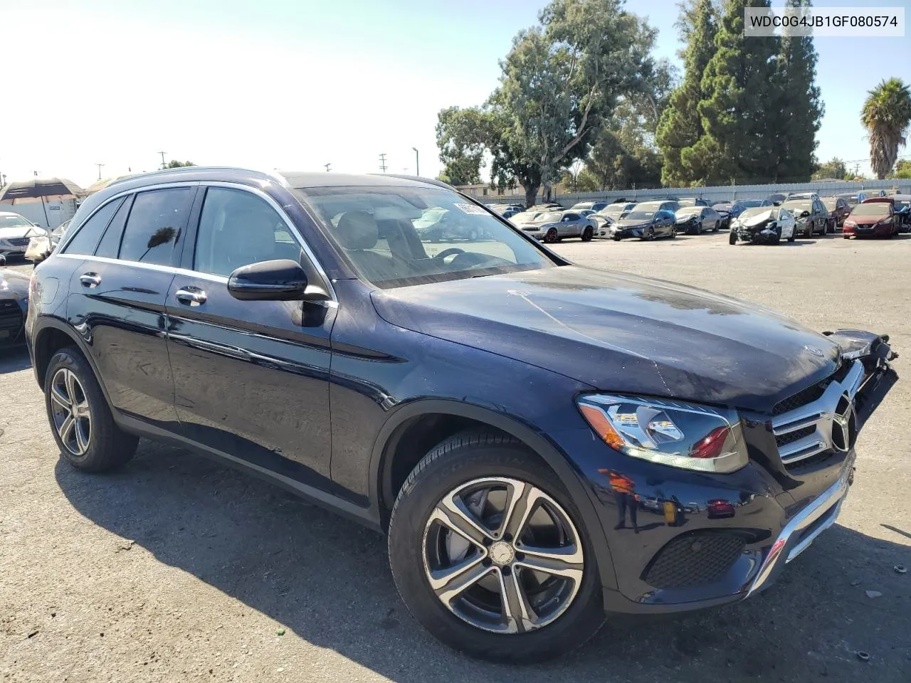 2016 Mercedes-Benz Glc 300 VIN: WDC0G4JB1GF080574 Lot: 66017104