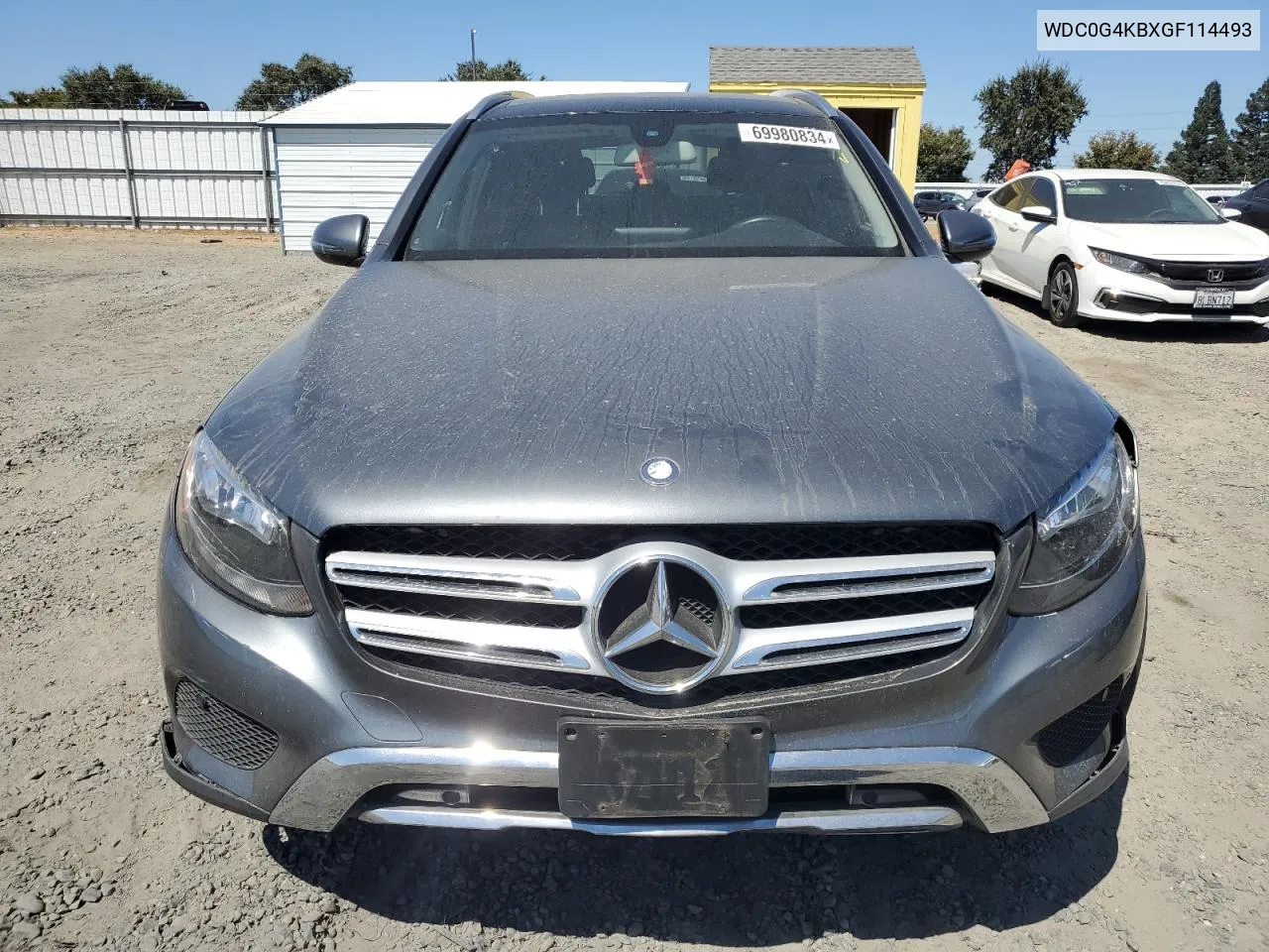 2016 Mercedes-Benz Glc 300 4Matic VIN: WDC0G4KBXGF114493 Lot: 69980834