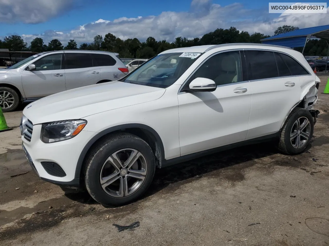 WDC0G4JB9GF090317 2016 Mercedes-Benz Glc 300