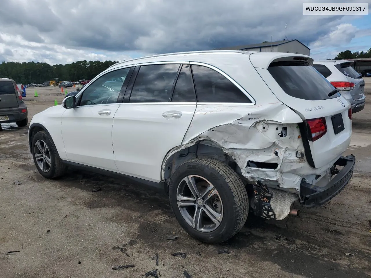 WDC0G4JB9GF090317 2016 Mercedes-Benz Glc 300