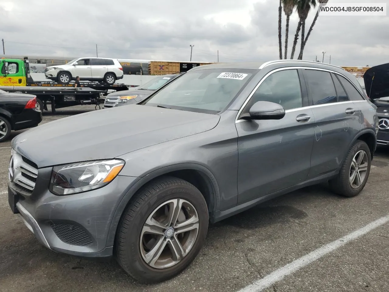 2016 Mercedes-Benz Glc 300 VIN: WDC0G4JB5GF008504 Lot: 72370864