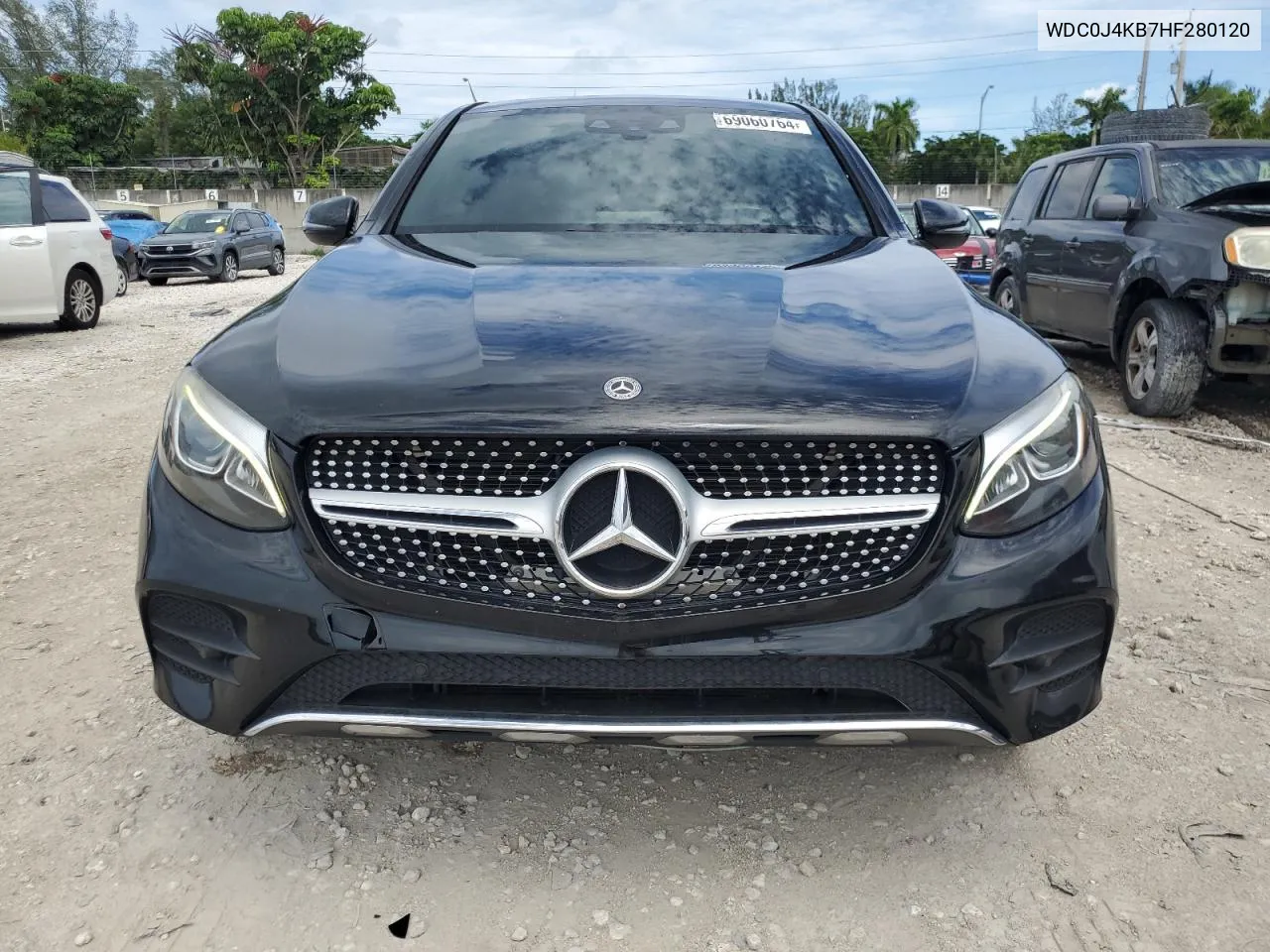 2017 Mercedes-Benz Glc Coupe 300 4Matic VIN: WDC0J4KB7HF280120 Lot: 69060764