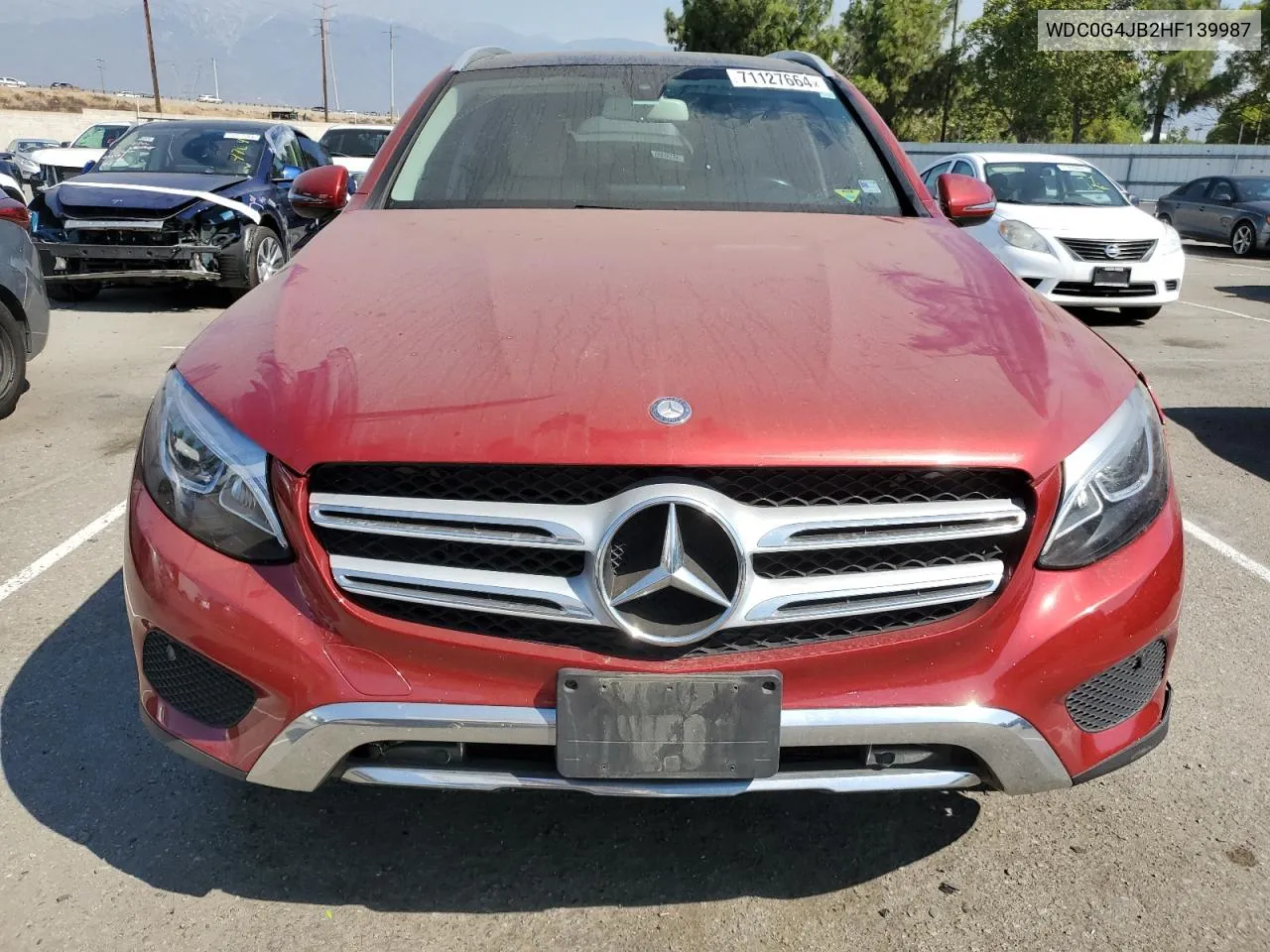 2017 Mercedes-Benz Glc 300 VIN: WDC0G4JB2HF139987 Lot: 71127664