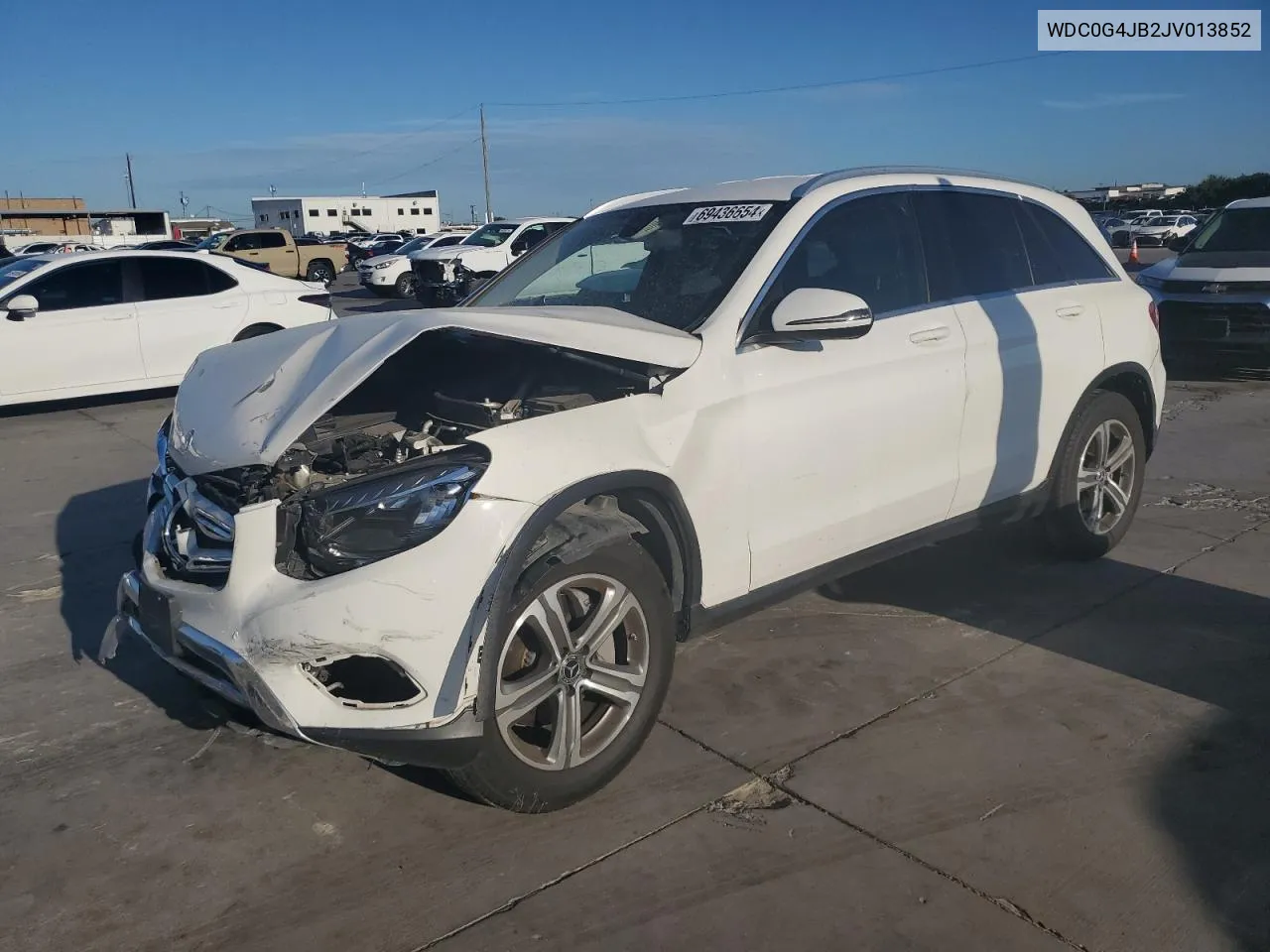 WDC0G4JB2JV013852 2018 Mercedes-Benz Glc 300