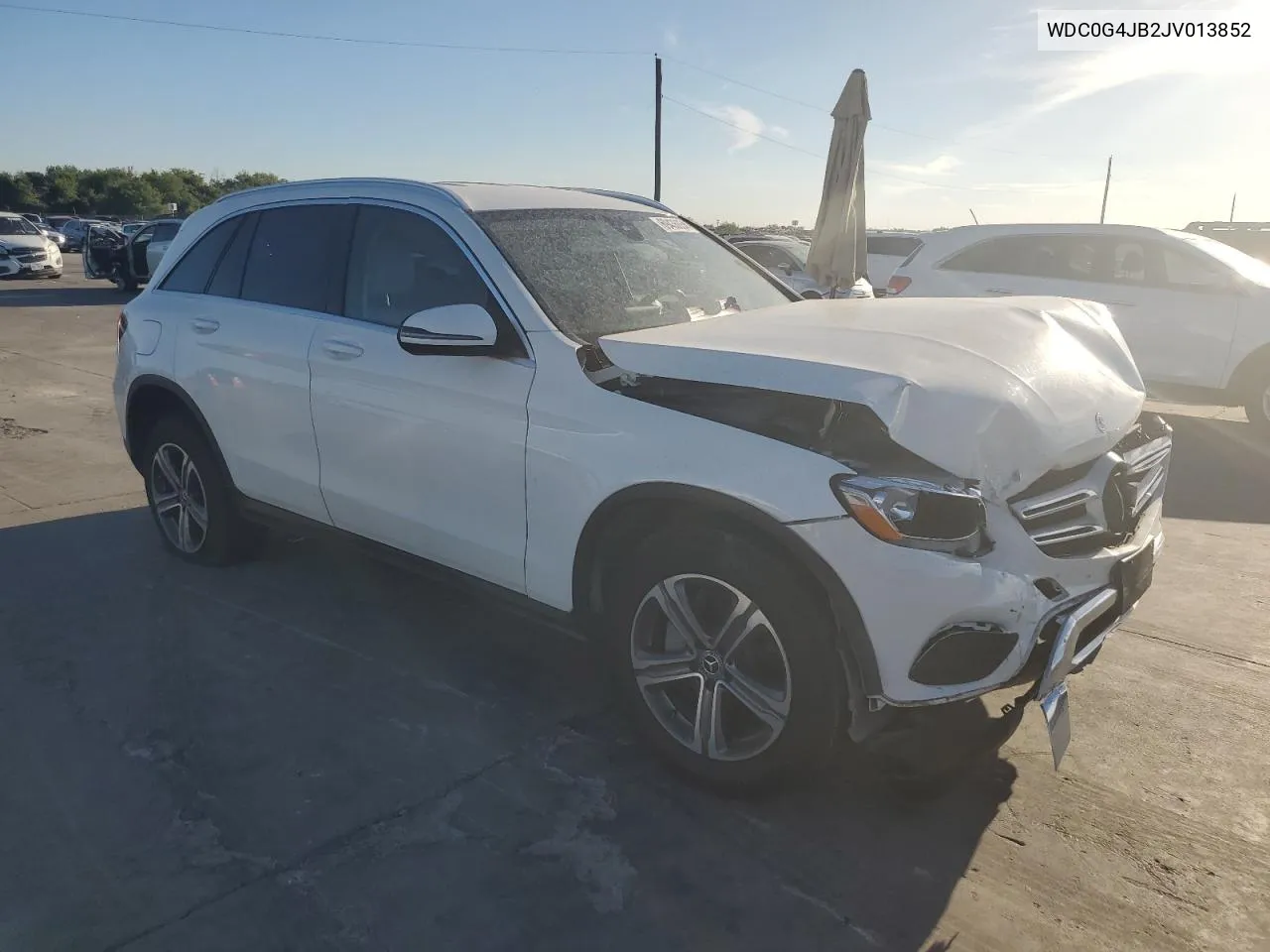 WDC0G4JB2JV013852 2018 Mercedes-Benz Glc 300